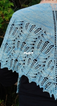 Upon The Spanish Main Shawl by Kathleen Dames