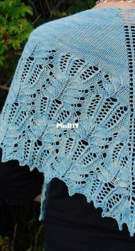 Upon The Spanish Main Shawl by Kathleen Dames