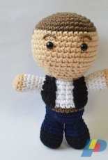 Bunnies and Yarn -Michelle Alvarez- Han Solo Inspired Crochet Pattern