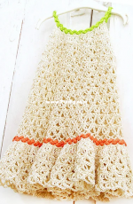 Sophie and Me-Ingunn Santini - Chain-Lace Flower Dress