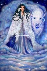 HAED HAEBAB1202 White Buffalo Woman by Barbara Brown