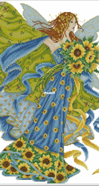 Joan Elliott Design JE312 Sunflower Fairy XSD