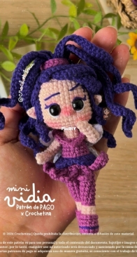 Mini Goddess sludgy Doll Crochet