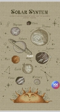 Marshmallow Witch - Zephyr Witch - Solar System by Asya Pristavova SAGA
