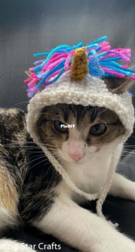 Shooting Star Crafts - Cari Lam - Unicorn Cat Hat - Free