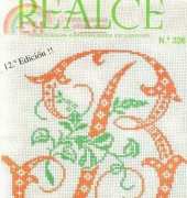 Punto de Cruz-Letras para Bordar-Realce N°326
