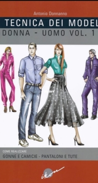La técnica del modelo Donna como vol 1 - Antonio Donnano - italian