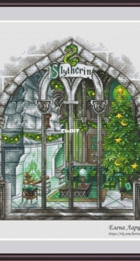 Harry Potter Magic School - Slytherin by Elena Lartsova