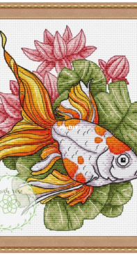 Veiltail (Koi Fish) by Elena Petrova