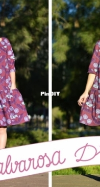 Pauline Alice - Malvarosa Dress - Sizes 34-44 - French