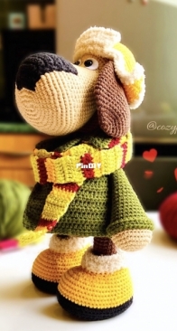 Cozy Puppet - Dog - English
