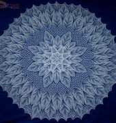 knitted doilies - my work