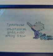 Tymoteuszs Birth Sampler
