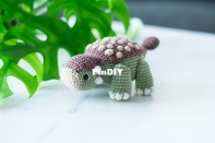 Handmade by Halime - Halime Ozel - Ankylosaurus Tom Anks - Free
