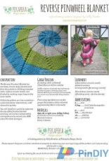 Reverse Pinwheel Blanket by Kelly Brooker/PEKAPEKA design studio-Free