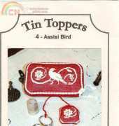 Samplers and Such Tin Topper - Assissi Bird
