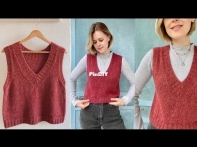 Goiaba Vest - Lana Tricô Tropical - Portuguese