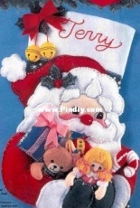 Bucilla 83112 Armful of Toys Felt Stocking