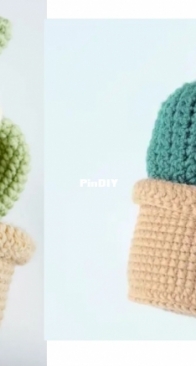 Hookok - Elaine and Jennie - Cactus Patterns- two ways - Free