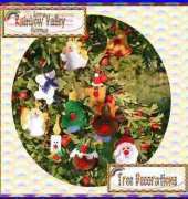 Rainbow Valley - Helen Free - Christmas Tree Decorations