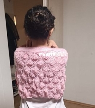 Lila Mist Cardigan - In progress