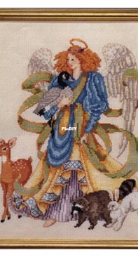 American School of Needlework 3661 -  Woodland Angel by Barbara Baatz