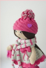 Happy Crochet - Ksenia / Kseniya Kornilova - Valentine doll