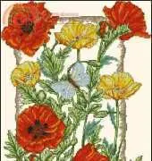 Anchor PCE937 Perfect Poppies