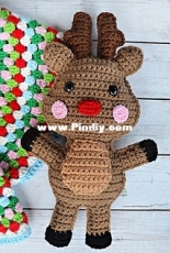 3am Grace Designs - Donna Vasquez Beavers and Michaelene Nelson - Reindeer Kawaii Cuddler - Free