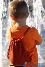 Kids Teensy Treasures Bag by Gretchen Tracy/  Balls to the Walls Knits-Free
