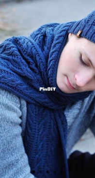 Stream Hat and Scarf - Irina Dmitrieva - Russian