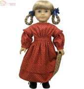 BunnyBear - 1850s Signature Dress Sewing Pattern for 18" doll
