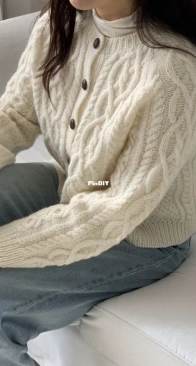Sweetzel Cardigan (스윗첼 가디건) by ddonmade - Korean