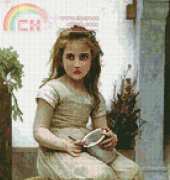 Artecy Cross stitch - Just a Taste by William Bougereau