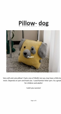 Pattern Toys Pillows - toys by hvatik - pillow dog
