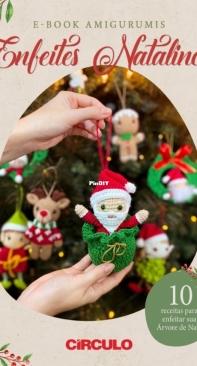 Círculo - Christmas Decorations - Ebook Amigurumis Enfeites Natalinos - Portuguese - Free