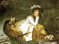 Golden Kite GK 1096 - Young Woman in a Boat