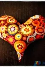 Fabric heart