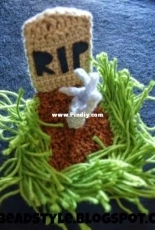 Crochet Creativo-Hamma Style and Amigurumis- Marta Ruso - Graveyard -  Spanish-Free