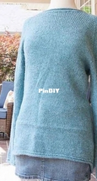 10 Day Sweater by Janis Ficker - English