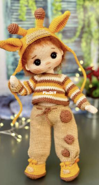 Suen Baby Amigurumi - Zuzu Doll - English - Turkish