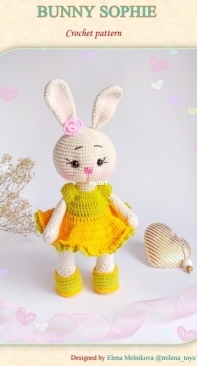 Toys by Milena - Milena Toys - Elena Melnikova - Bunny Sophie