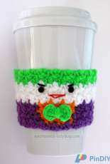 The Enchanted Ladybug - Angie Hale - Crochet Joker Coffee Cup Cozy - Free