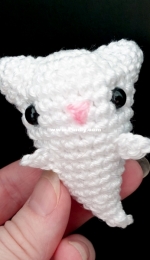 Delinlea - Danielle  - Cat Ghost Amigurumi - Free