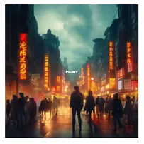 DarkXStitch - Chinese Street - by Nadia Andrews - Free