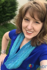 Sumptuous Silk Hankies Cowl by Christine Long Derks-Free