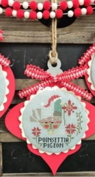 christmas animals in pants by quaint rose needlearts