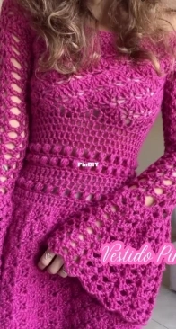 Mariecastrodiy - Marie Castro - Pink Dress - Vestido Pink - Portuguese