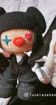 Luna Lana Handmade - Natalia - Jack in the Box chibi version - Spanish