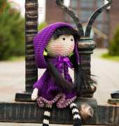 Denizas toys- Tetyana Korobkova - Iris flower doll